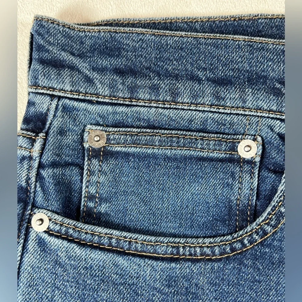 NWT J. Crew 770 32W 34L Dark Wash Classic Indigo Jeans Premium Denim C18